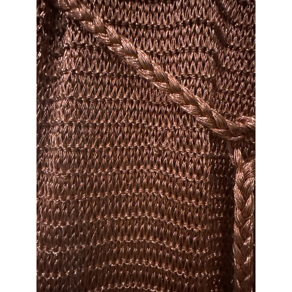 Zimmermann Anneke Metallic-Knit Midi Dress Size XS - Picture 15 of 16